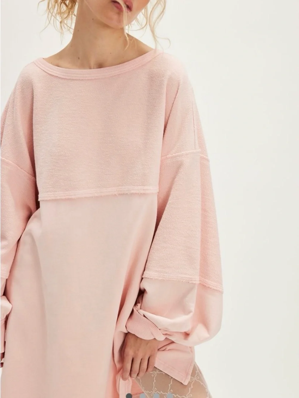 We The Free Coastal Solid - Women's Oversized Tunic SZ- LARGE NWT - Picture 4 of 5